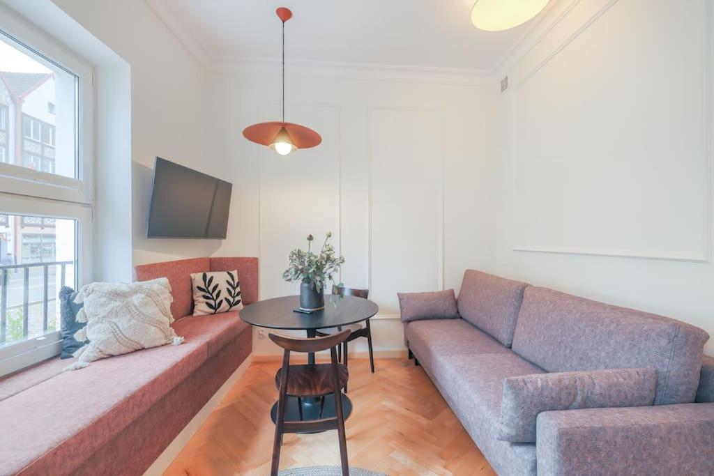 גדנסק Modern Apartment In City Centre מראה חיצוני תמונה