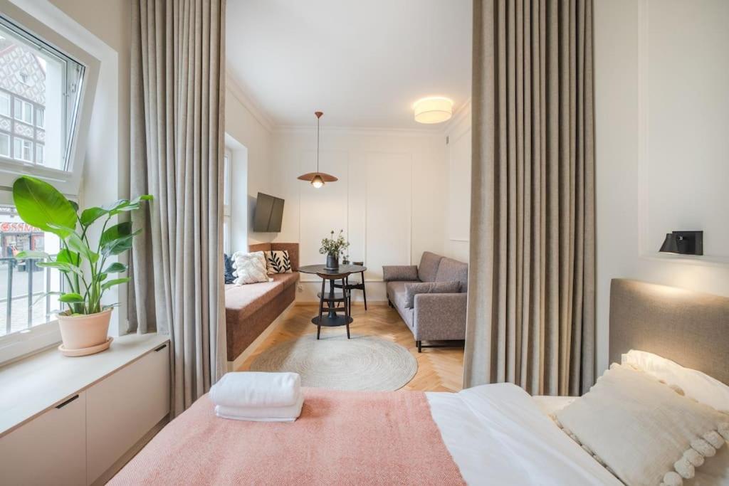 גדנסק Modern Apartment In City Centre מראה חיצוני תמונה