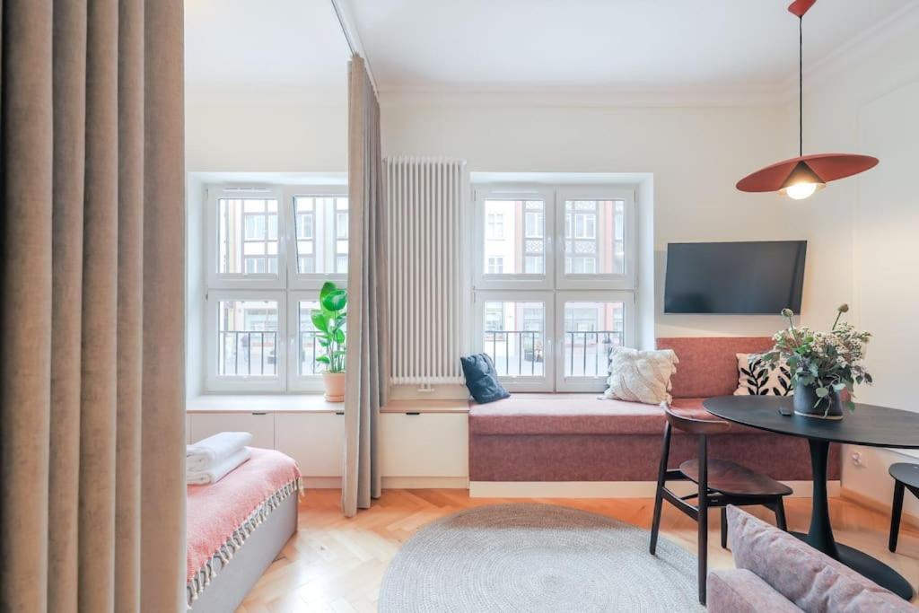 גדנסק Modern Apartment In City Centre מראה חיצוני תמונה